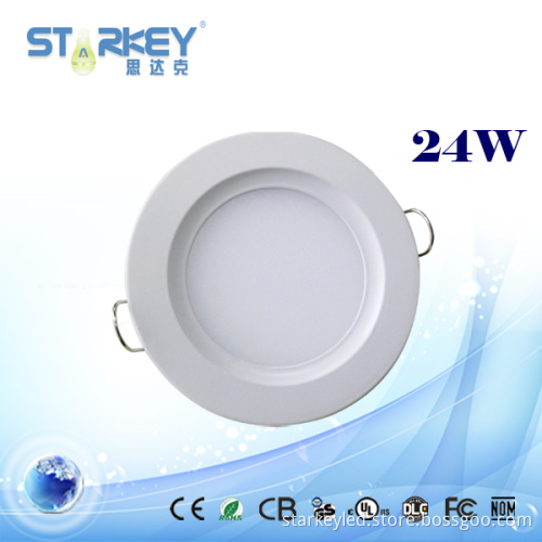 High Quality Round 24W LED Panel Light with CE, RoHS, LVD